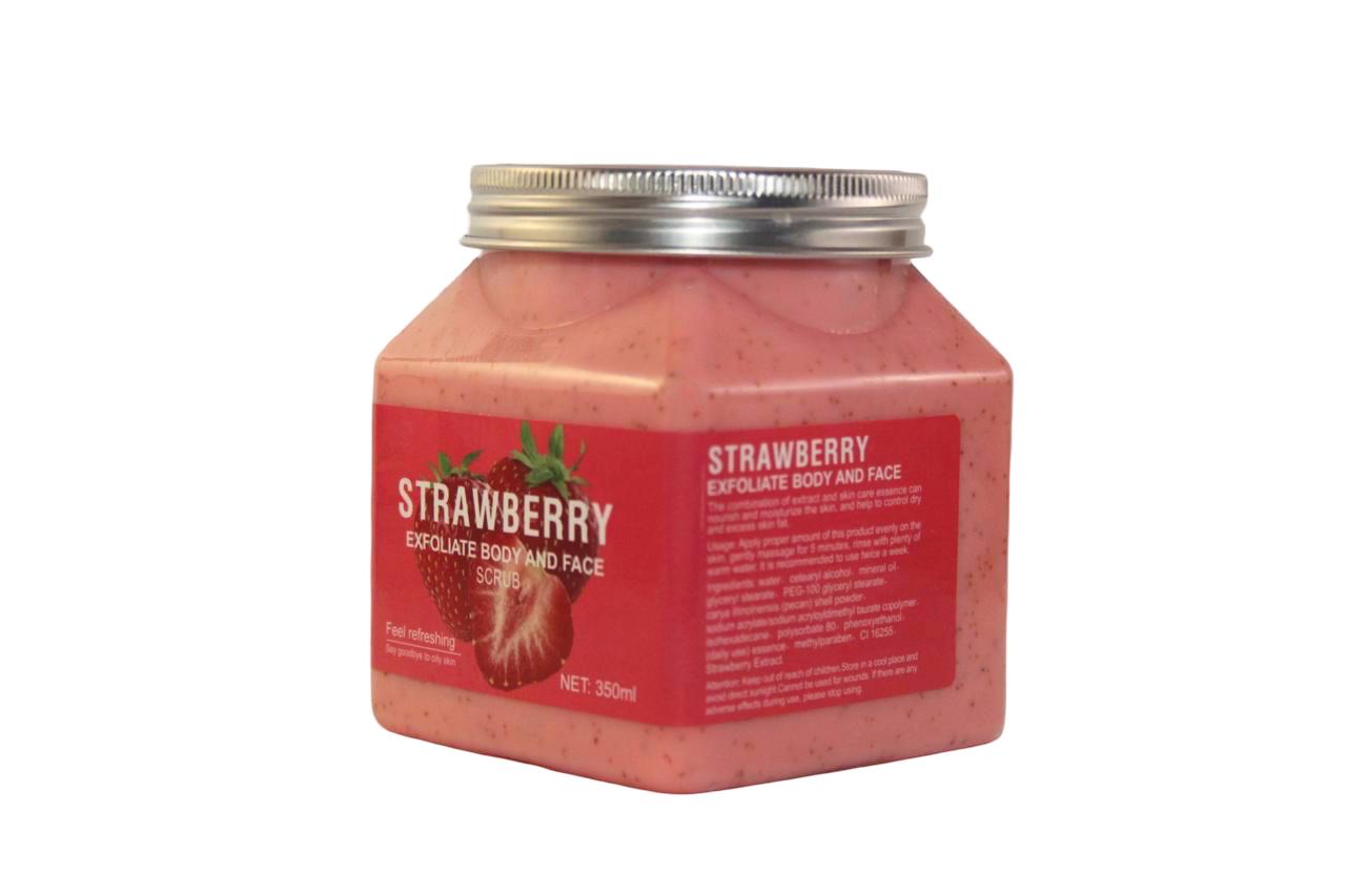 Thai Strawberry Moisturising Body Scrub 350ml