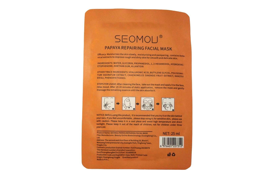 SEOMOU Korean Papaya Face Mask 25ml